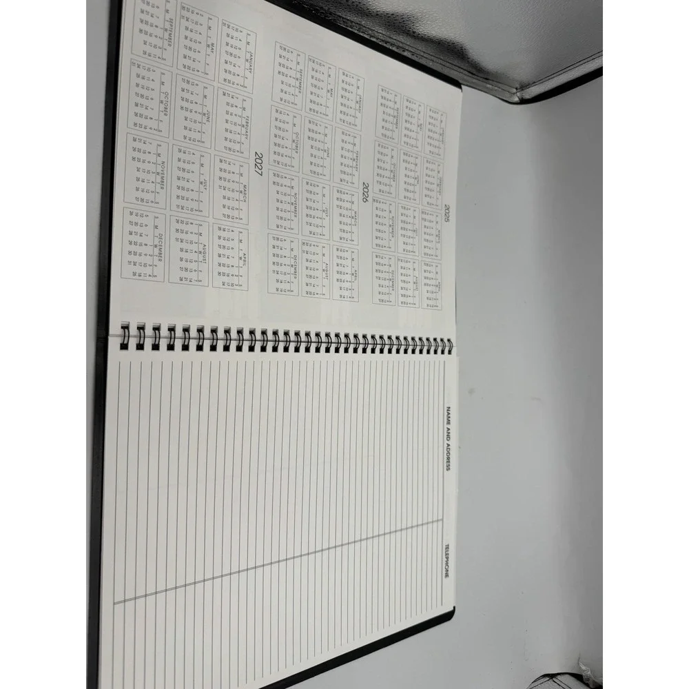 At-A-Glance 2026 Calendar Planner Monthly Black New Year 70-260G-05 Recycled